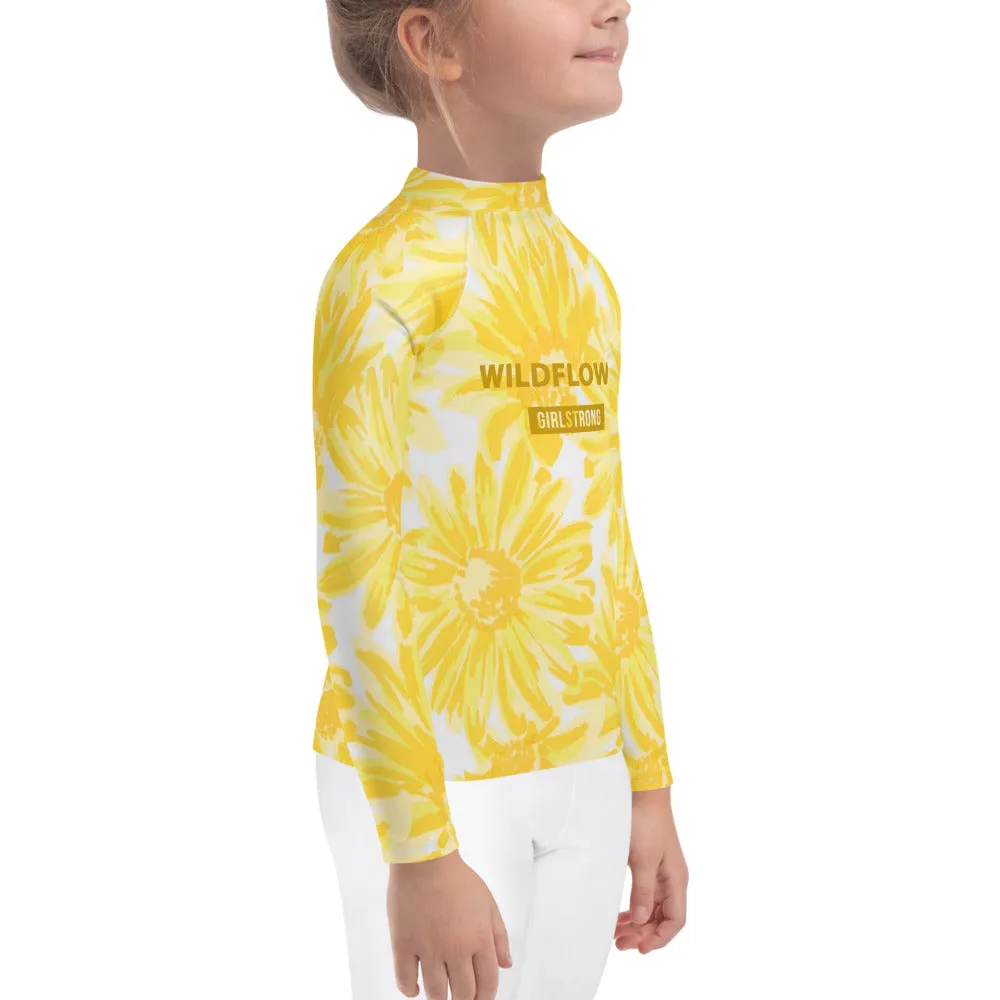 UPF 50 RASH GUARD WILDFLOWER "GLORIA"