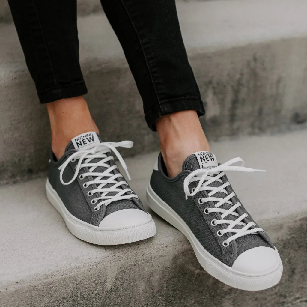 Women's Classic Low Top | Grey x Off-White